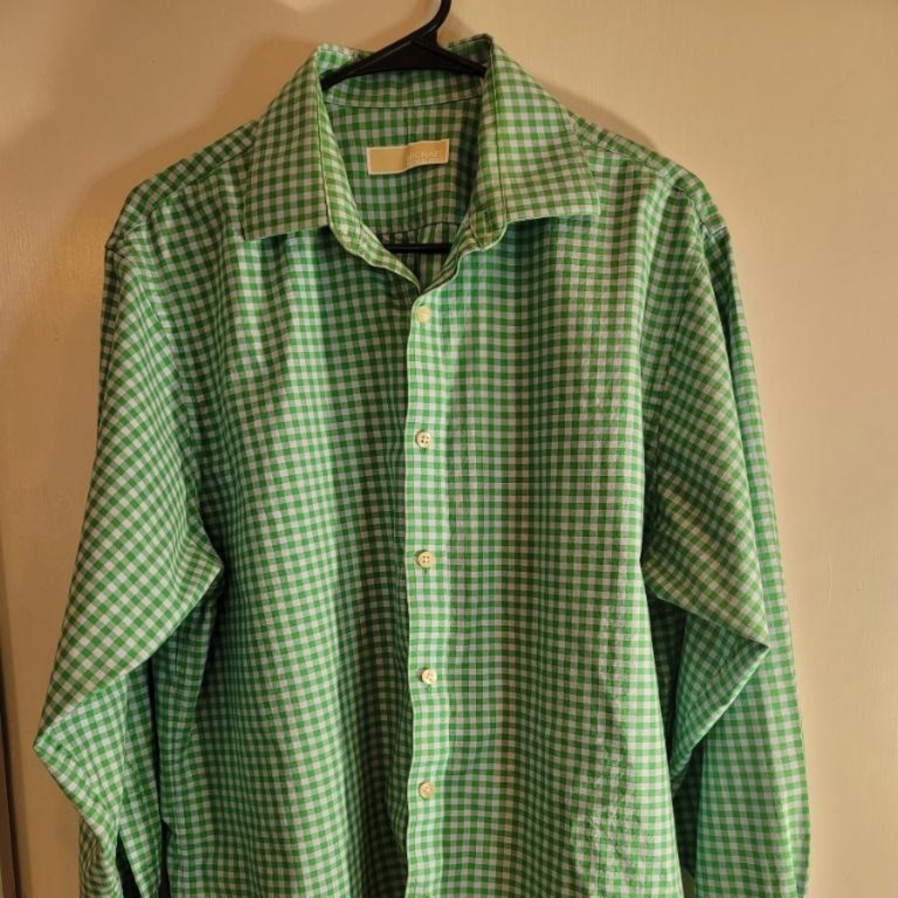 Light green Michael Kors, dress shirt, excellent condition